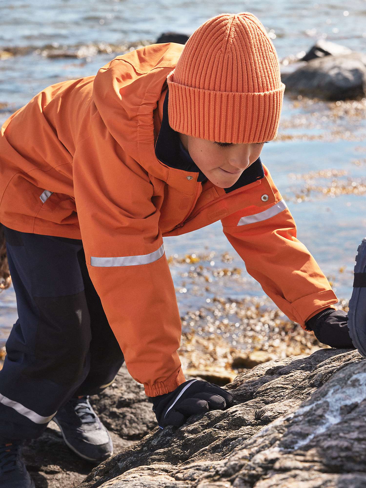 Buy Polarn O. Pyret Kids' Waterproof Shell Coat Online at johnlewis.com