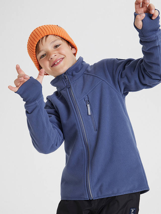 Polarn O. Pyret Kids' Fleece Jacket, Blue