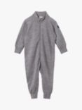 Polarn O. Pyret Baby Merino Wool Terry Overall Romper