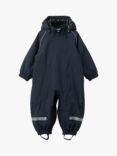 Polarn O. Pyret Baby Shell Waterproof Overall, Blue