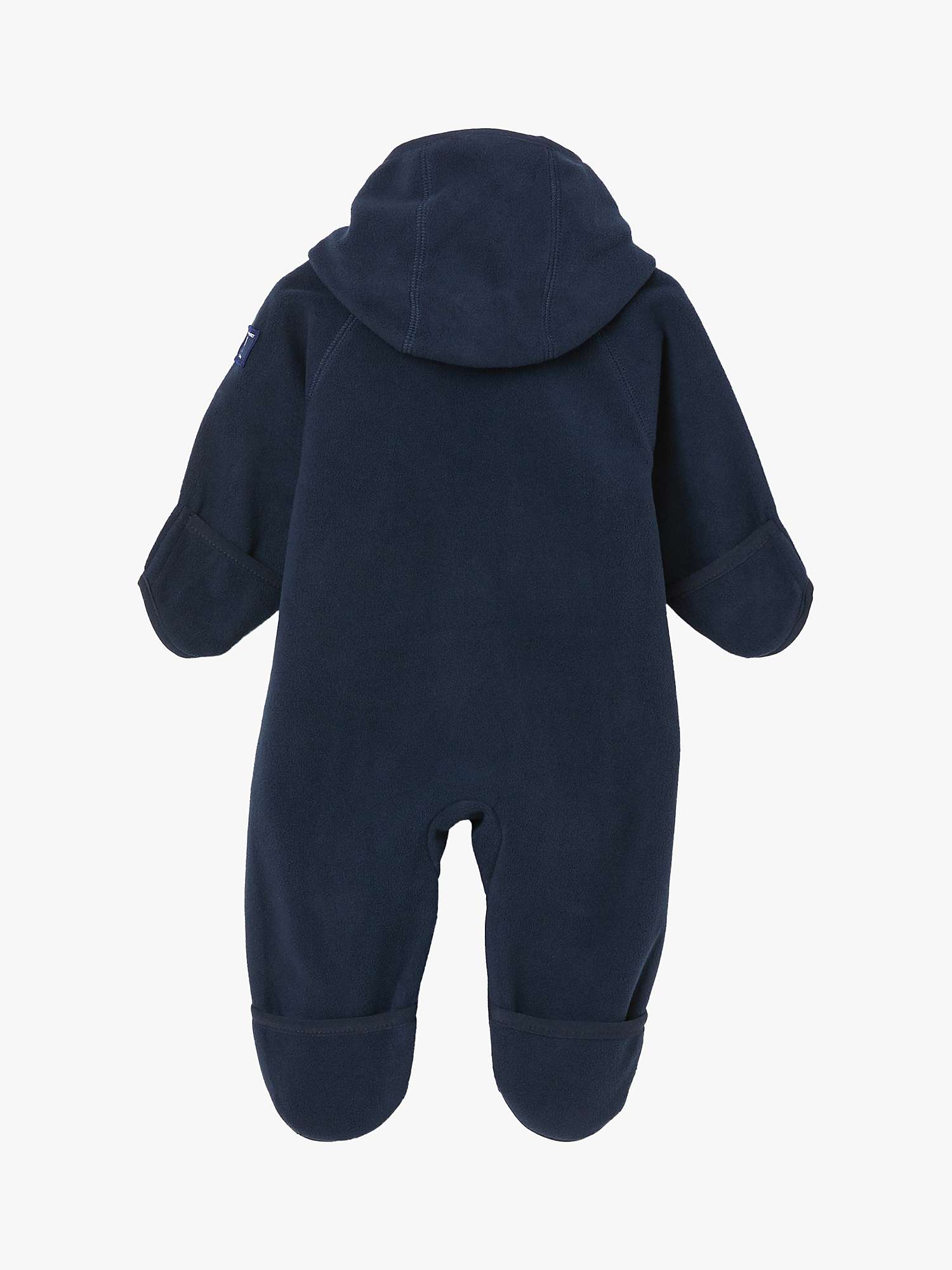 Buy Polarn O. Pyret Baby Fleece Snowsuit, Blue Online at johnlewis.com