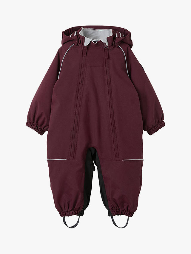 Polarn O. Pyret Baby Shell Waterproof Overall, Red