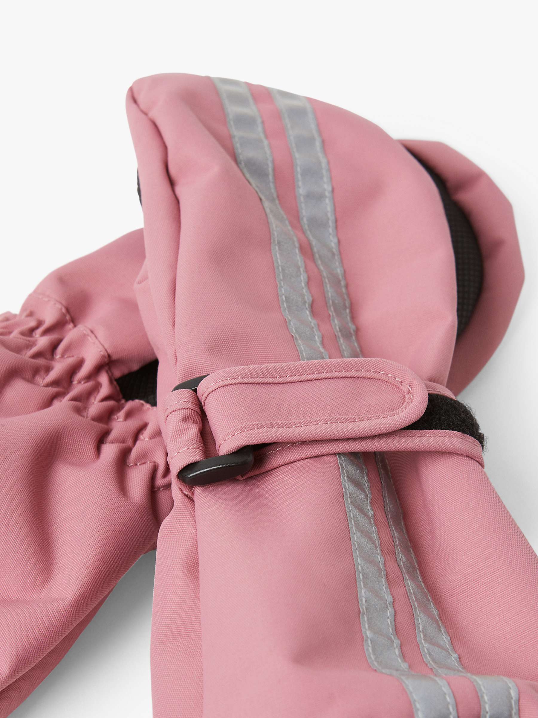 Buy Polarn O. Pyret Baby Windproof & Waterproof Shell Mittens, Pink Online at johnlewis.com