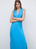 Mango Manzana Midi Dress, Turquoise