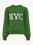 Kids ONLY Kids' NYC Knitted Jumper, Green