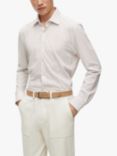 BOSS C-Hal Kent Long Sleeve Shirt, Medium Beige