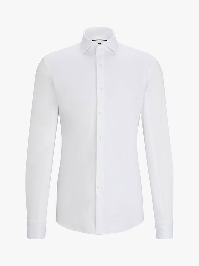BOSS P-Hank Long Sleeve Shirt, White