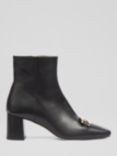 L.K.Bennett Novella Smooth Leather Ankle Boots