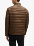 BOSS Darolus Quilted Zip Jacket, Open Green