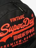 Superdry Heritage Montana Backpack, Black Marl