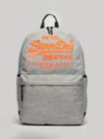 Superdry Heritage Montana Backpack, Light Grey Marl