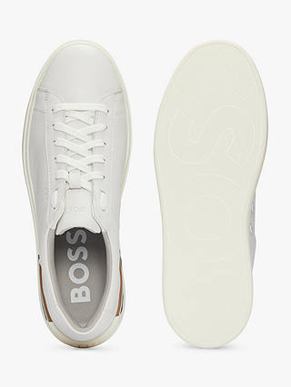 BOSS Clint Lace Up Trainers, White