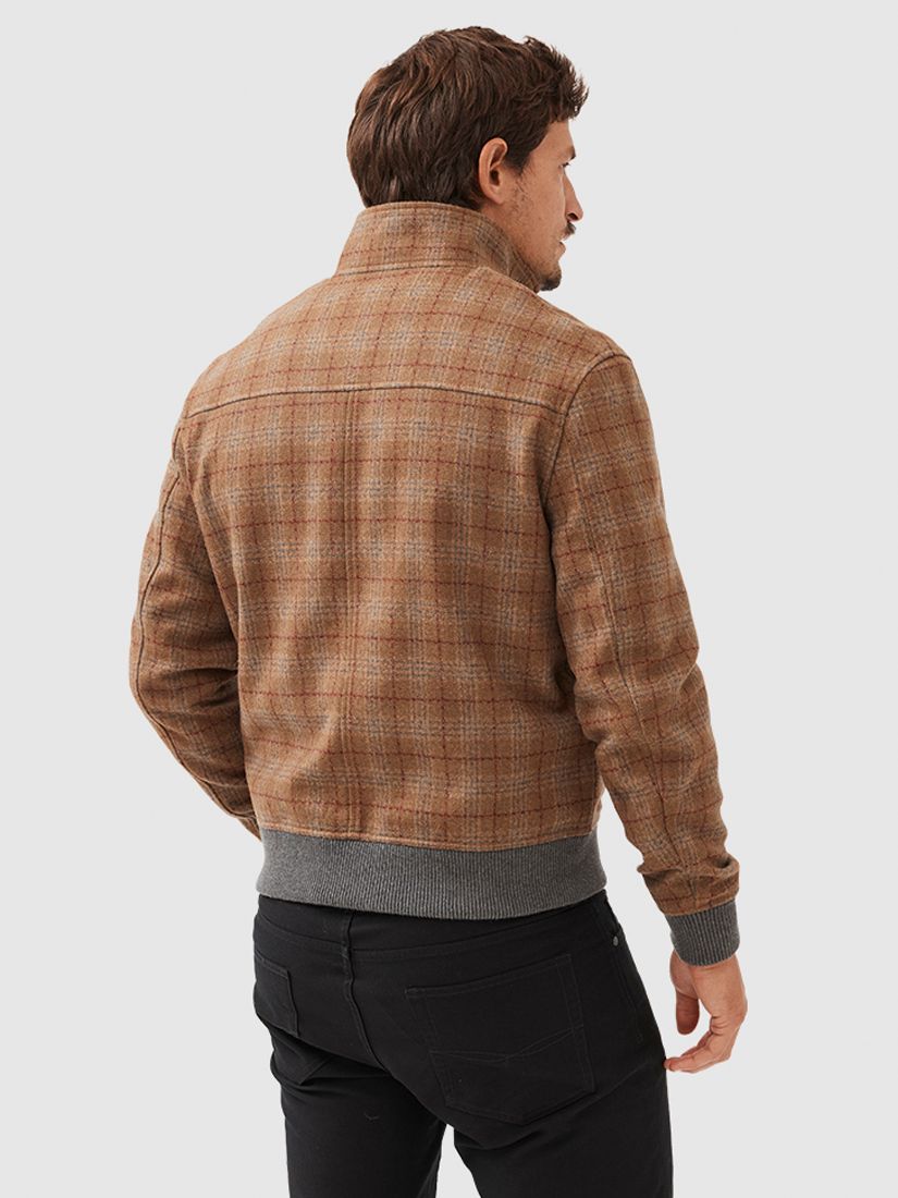 Rodd & Gunn Versatile Wool Blend Hampstead Jacket, Brown/Multi, L