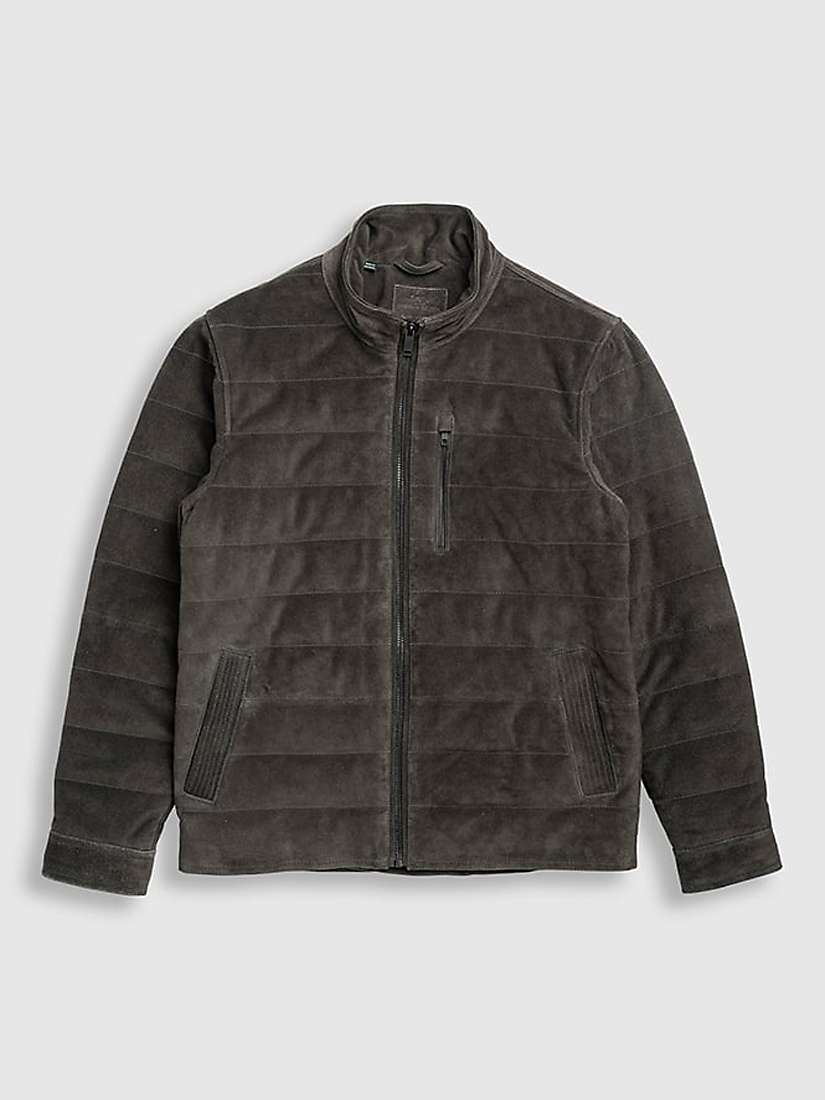 Buy Rodd & Gunn Chalford Leather Jacket, Grey Online at johnlewis.com