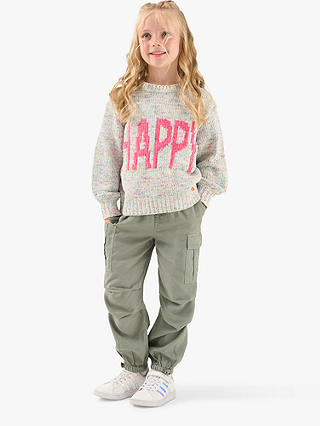 Angel & Rocket Kids' Annette Happy Jumper, Pink/Multi