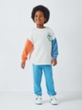 John Lewis ANYDAY Kids' Squeeze The Day Oversized Sweatshirt, Multi