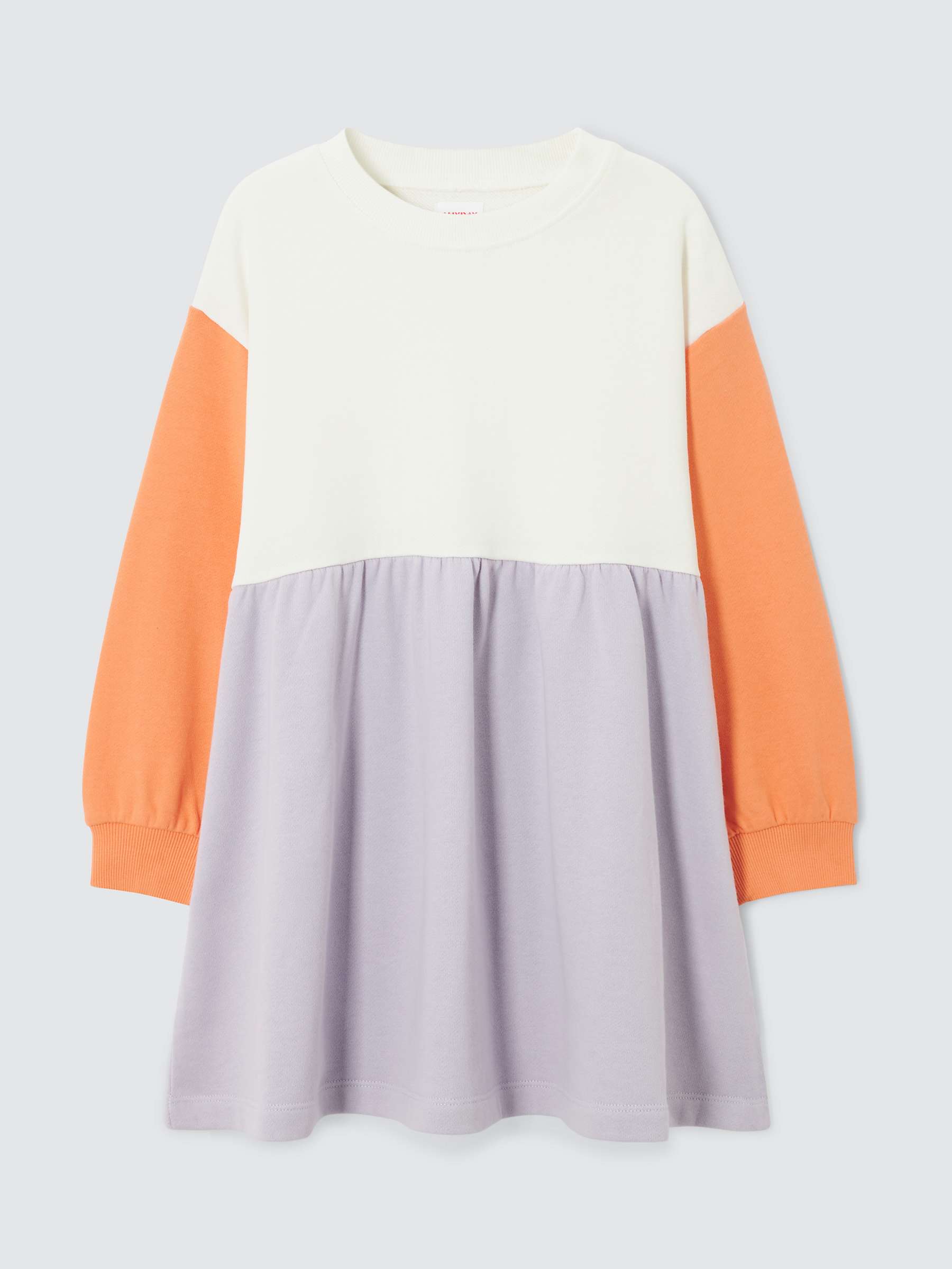 Buy John Lewis ANYDAY Kids' Colour Block Jumper Dress, Multi Online at johnlewis.com