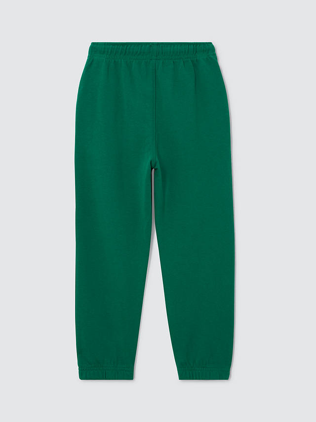 John Lewis ANYDAY Kids' Cotton Joggers, Green