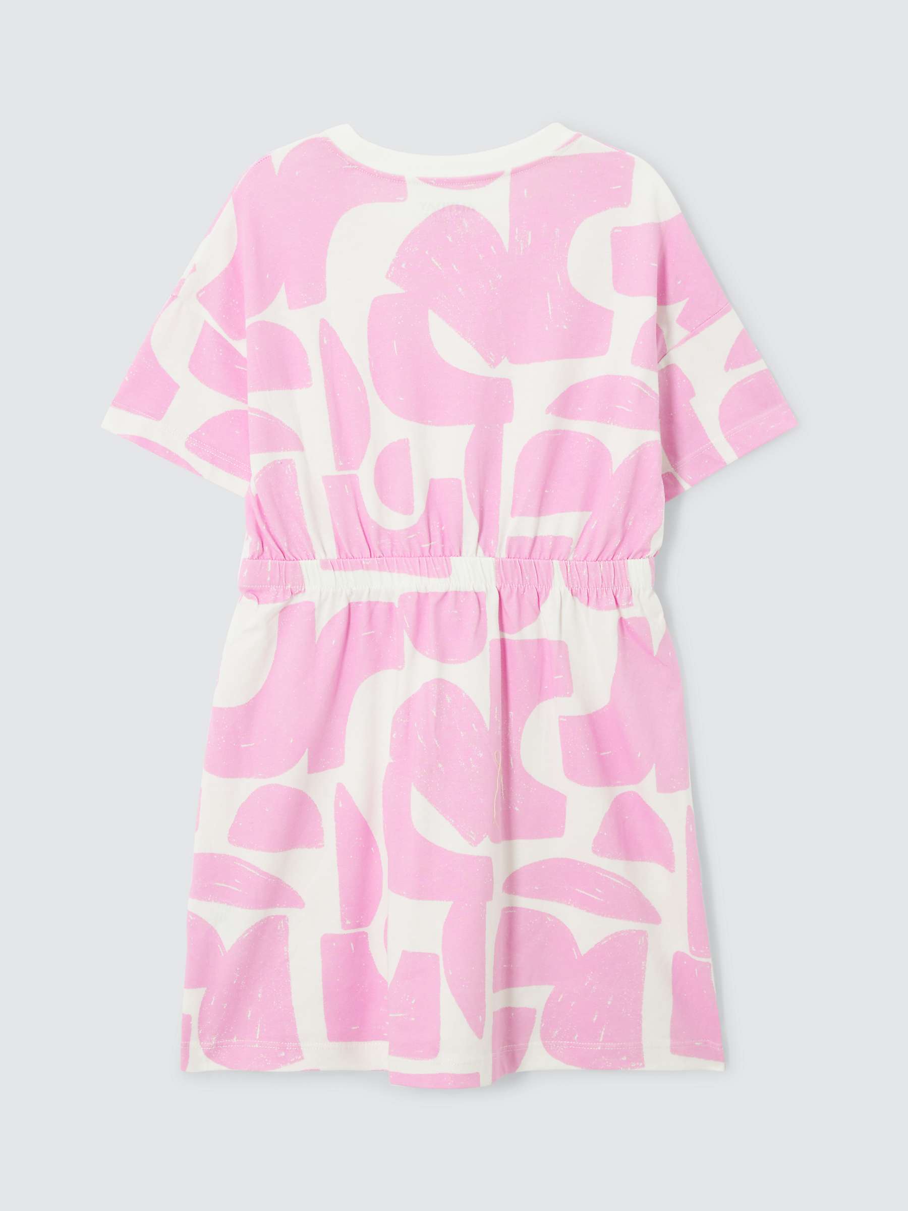 Buy John Lewis ANYDAY Kids' Tie Waist Dress, Pastel Lavender Online at johnlewis.com