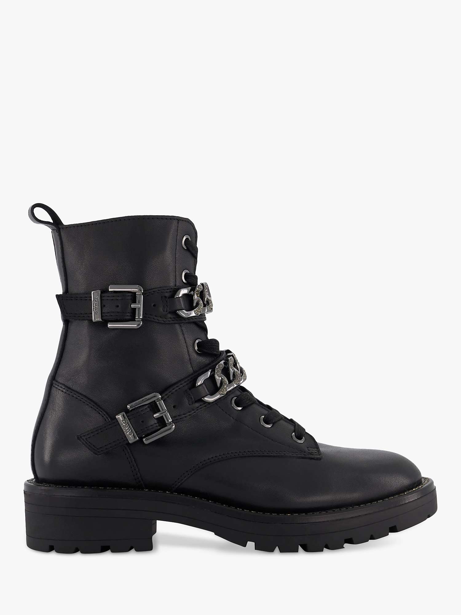 Buy Dune Plazas Leather Ankle Boots Online at johnlewis.com
