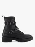 Dune Plazas Leather Ankle Boots