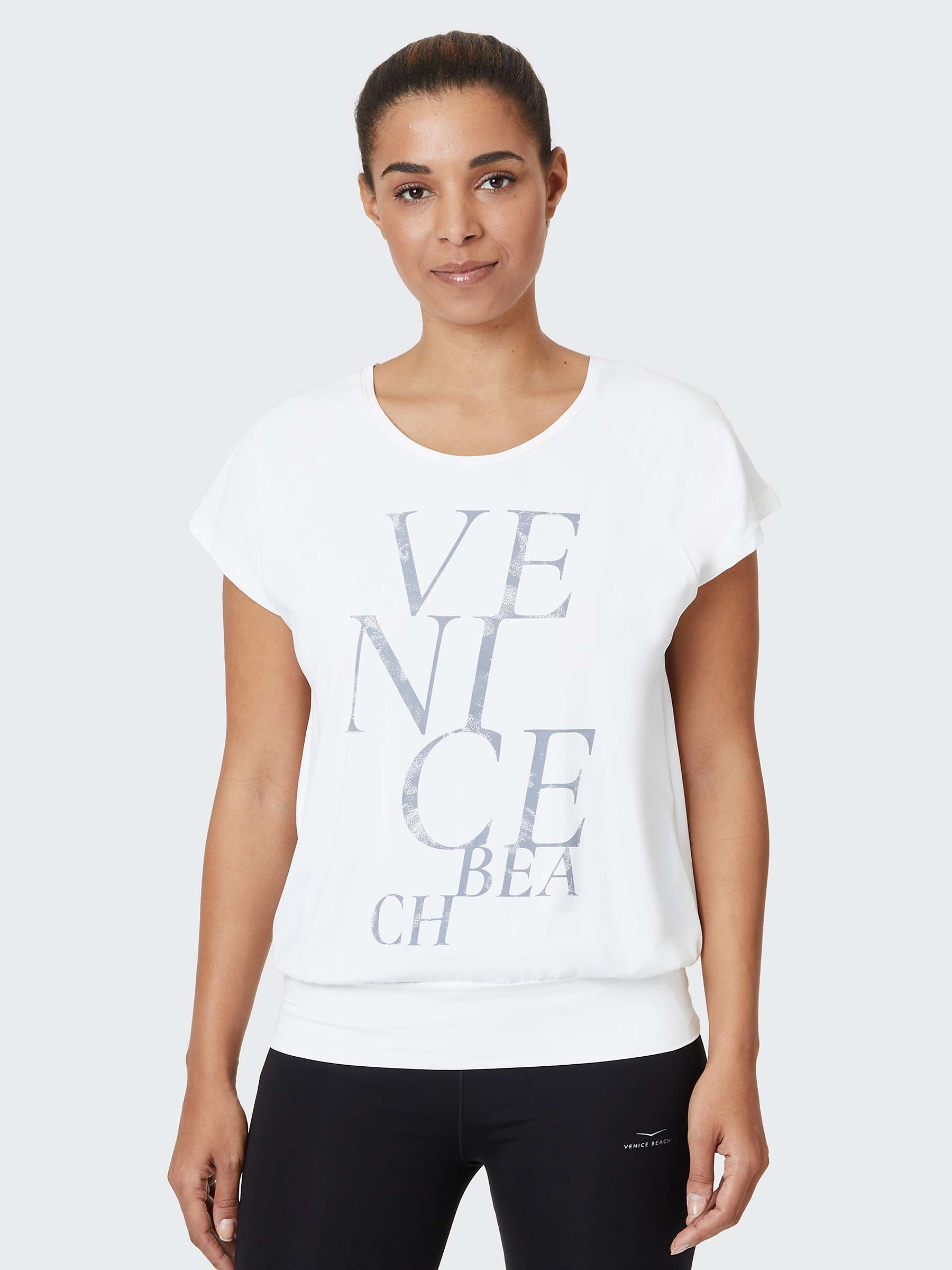 Buy Venice Beach Nobel T-Shirt, White Online at johnlewis.com