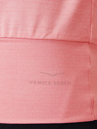Venice Beach Sui Short Sleeve Gym Top, Rosebud