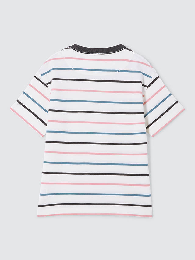John Lewis Multi Stripe T-Shirt, Multi