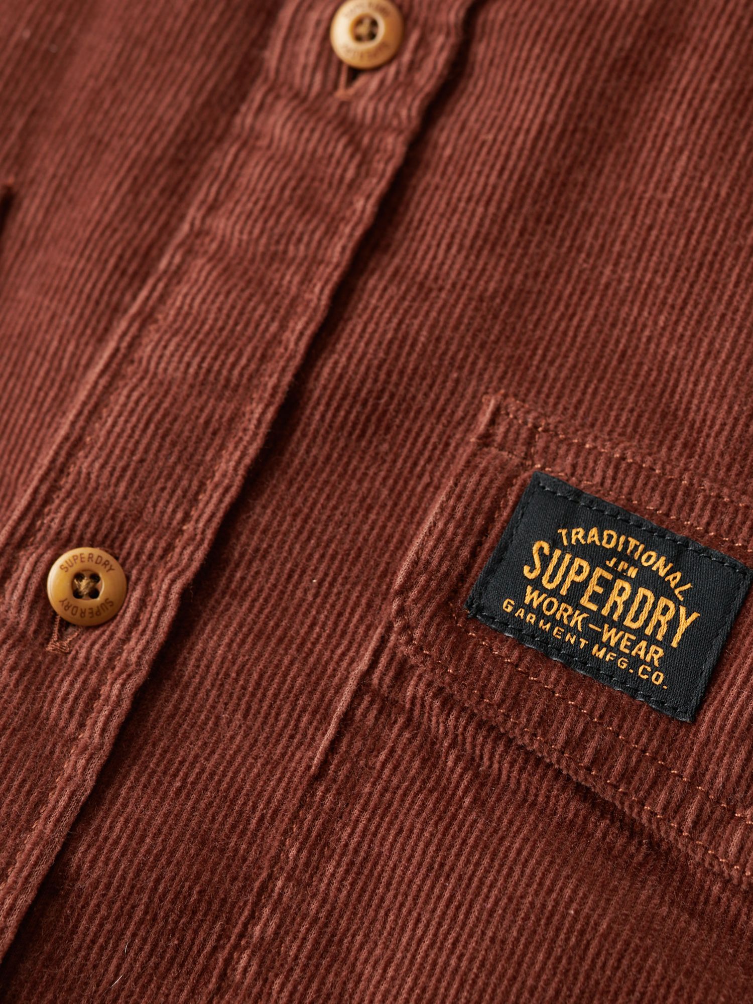 Buy Superdry Trailsman Cord Shirt Online at johnlewis.com