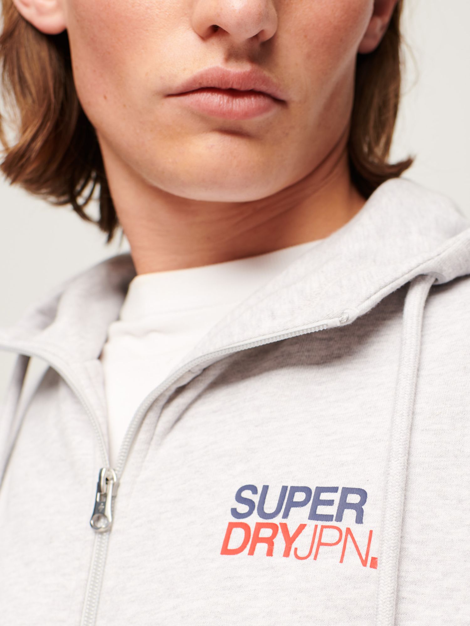 Buy Superdry Sportswear Loose Zip Hoodie Online at johnlewis.com