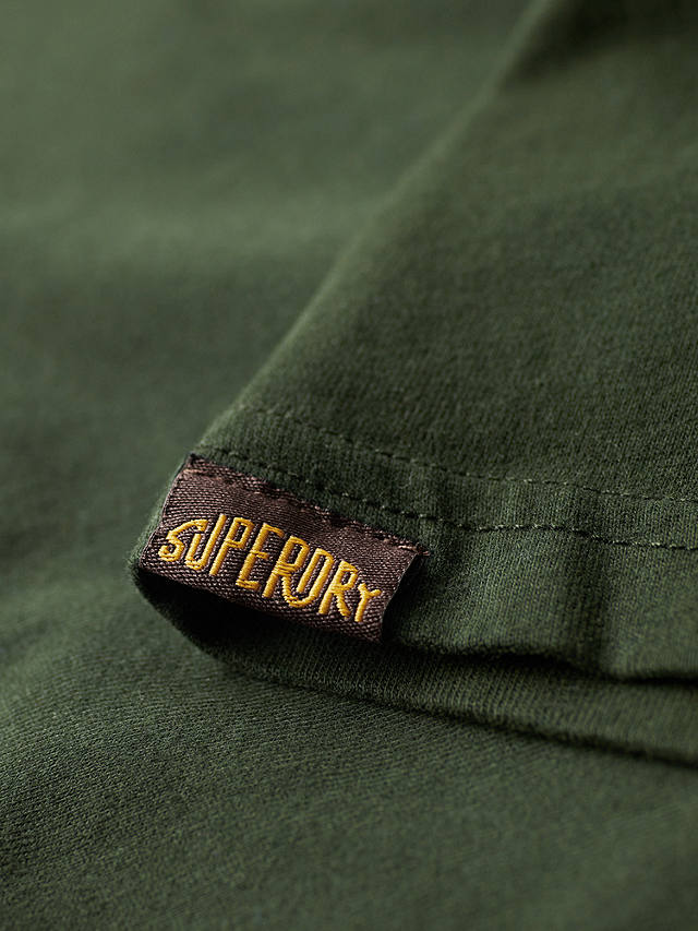 Superdry Core Classic Logo T-Shirt, Academy Dark Green