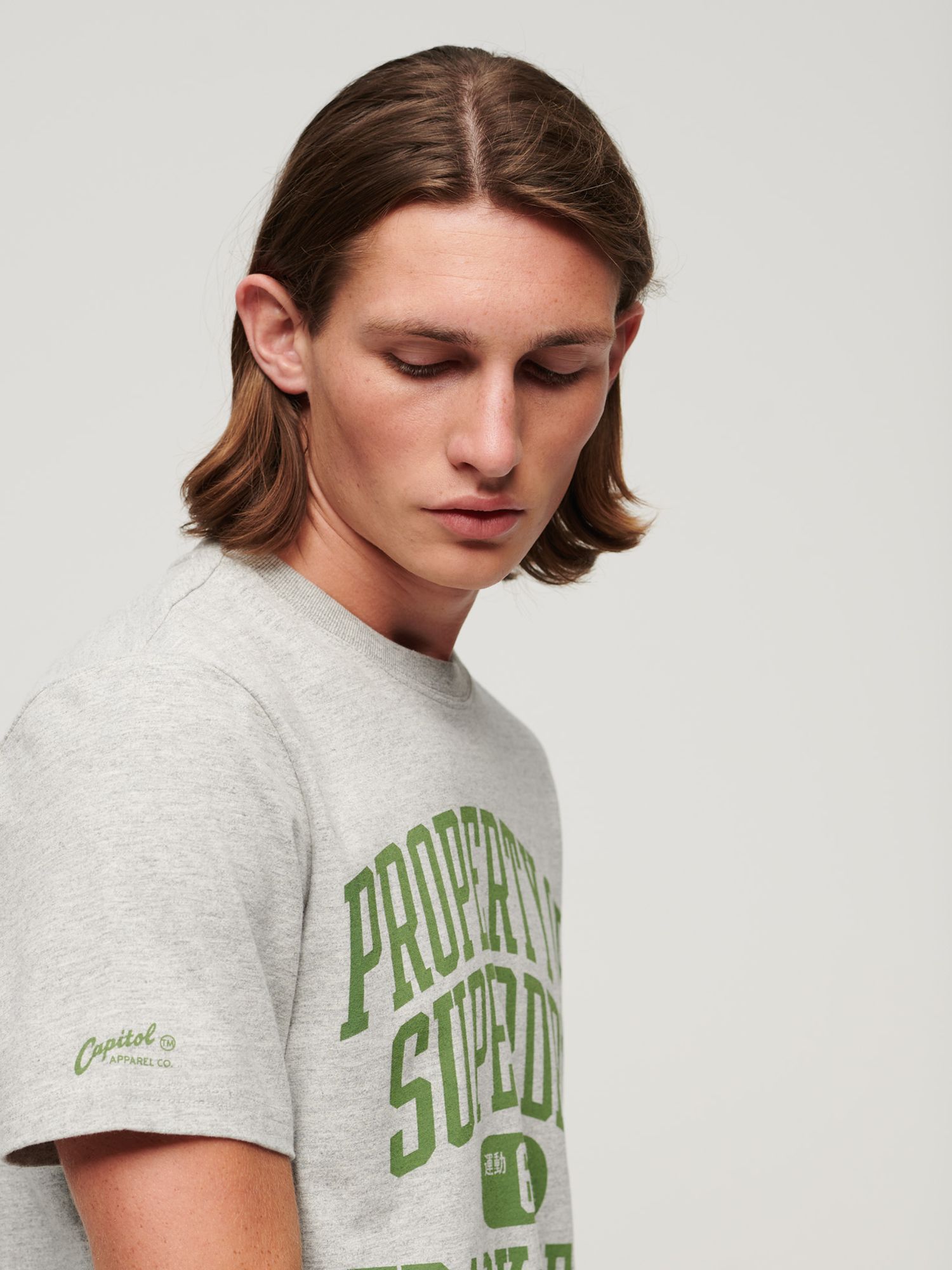 Buy Superdry Athletic College Graphic T-Shirt Online at johnlewis.com