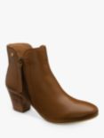 Ravel Tulli Leather Ankle Boots, Tan