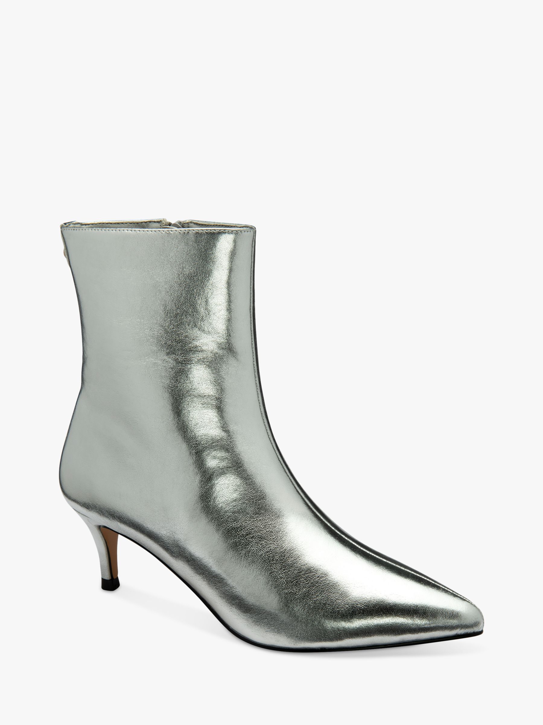 Ravel Currans Metallic Ankle Boots, Silver, 7