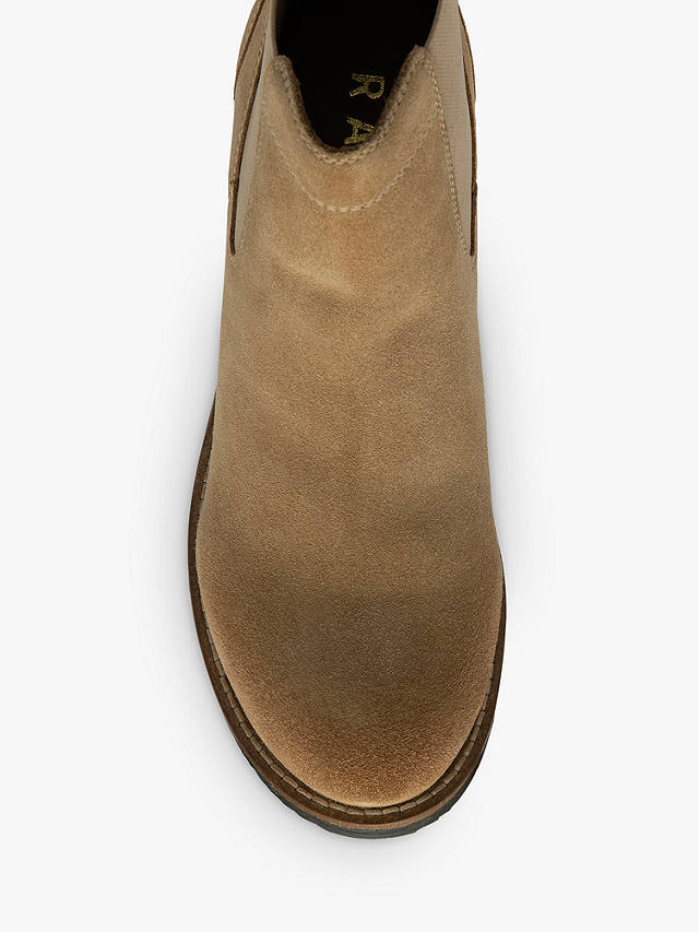Ravel Bray Heeled Suede Chelsea Boots, Sand