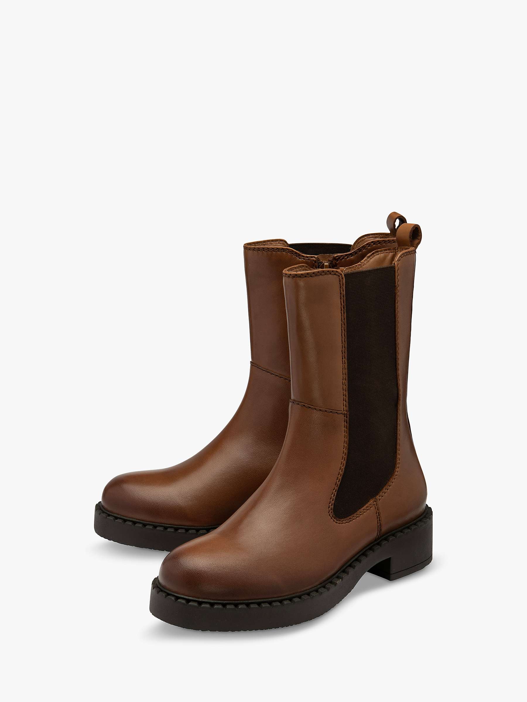 Buy Ravel Garvie Leather Mid-Calf Boots Online at johnlewis.com