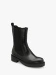 Ravel Garvie Leather Mid-Calf Boots, Black