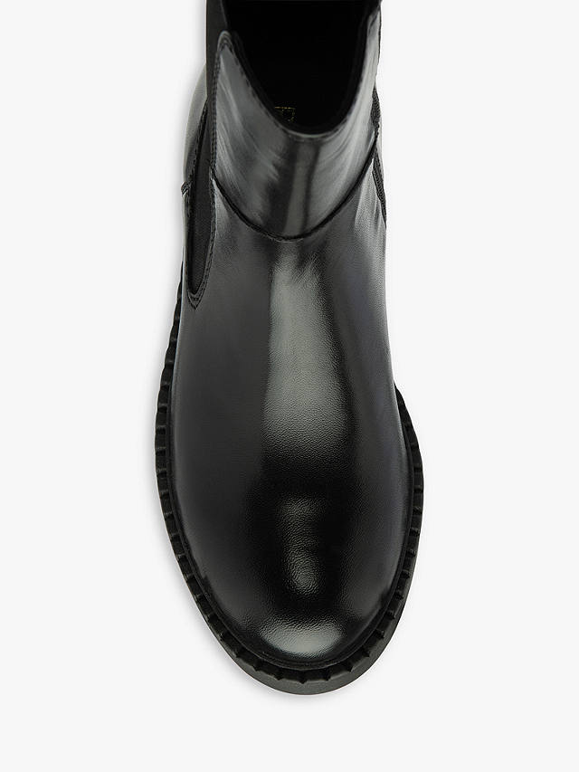 Ravel Garvie Leather Mid-Calf Boots, Black