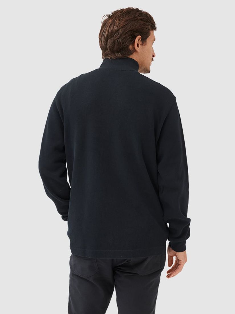 Buy Rodd & Gunn Alton Ave Cotton Zip Mock Neck Jumper Online at johnlewis.com