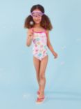 Angels by Accessorize Kids' Shell Print Swimsuit, Multi