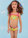 Angels by Accessorize Kids' Sunshine Print Bikini, Yellow/Multi