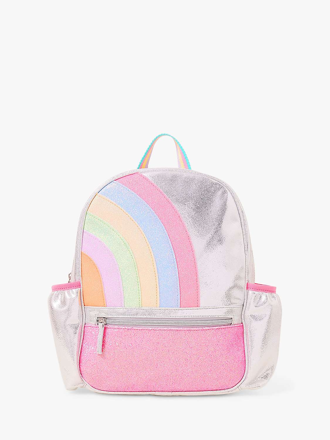 Buy Angels by Accessorize Kids' Rainbow Stripe Backpack, Multi Online at johnlewis.com