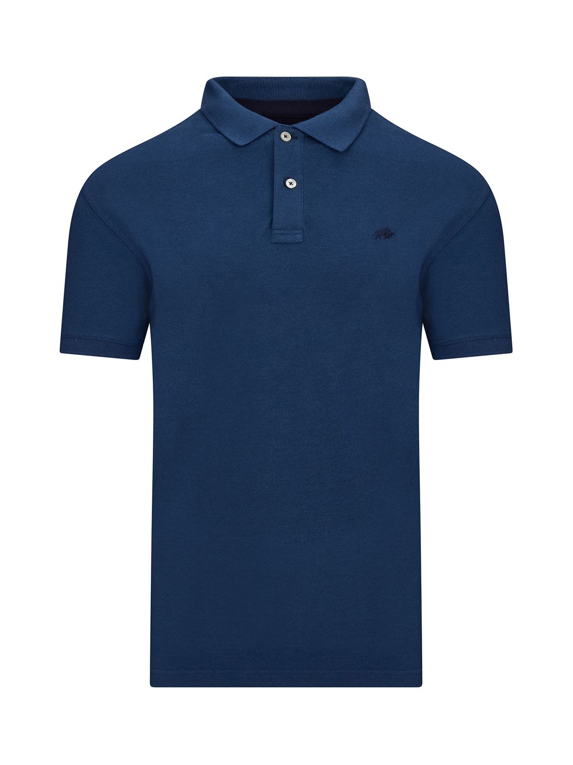 Raging Bull Classic Organic Cotton Pique Polo Shirt, Denim