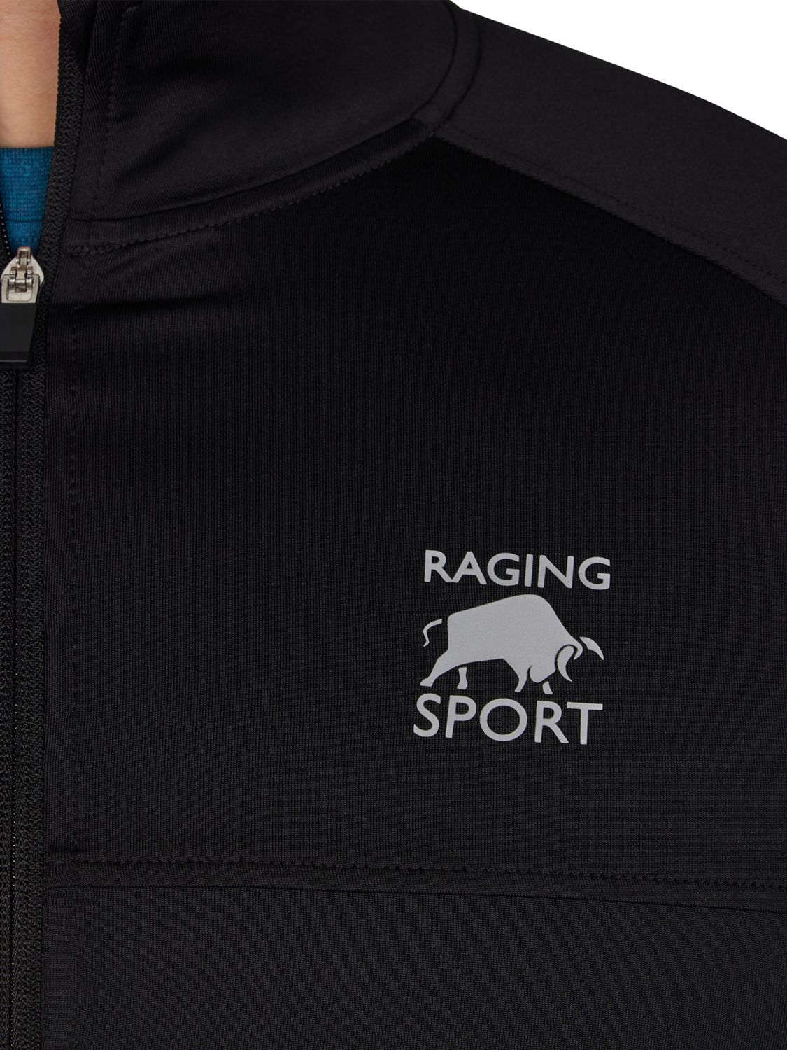Raging Bull Performance Zip Through Sweatshirt, Black, XXL