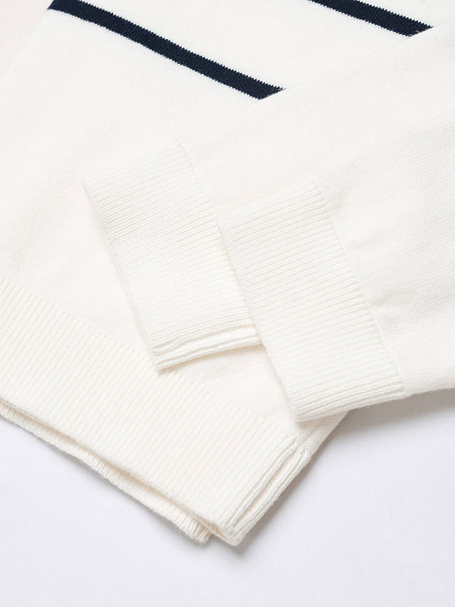 Mango Kids' Jin Knit Sweatshirt, Natural White