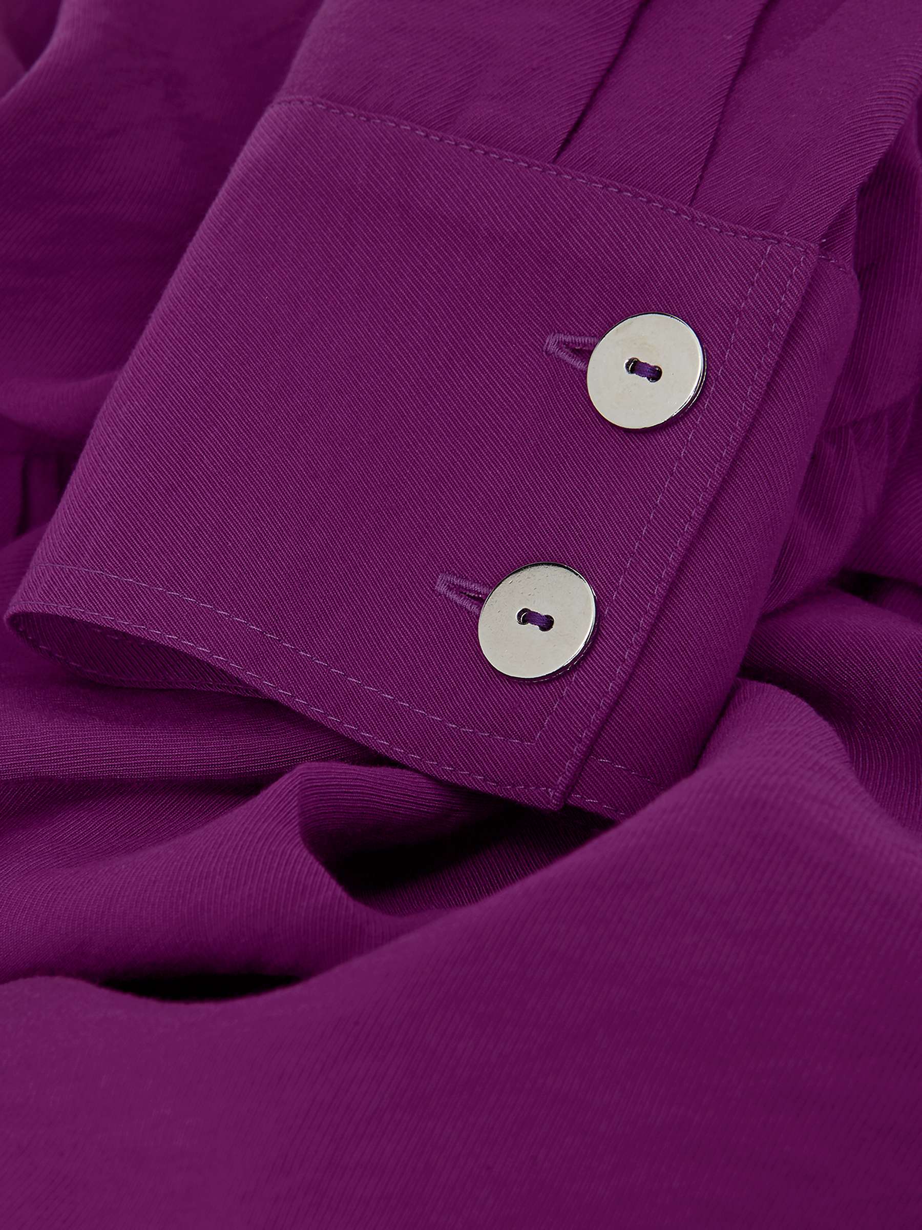 Buy Phase Eight Jayden Maxi Shirt Dress, Purple Online at johnlewis.com