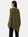 Jigsaw Wool Cashmere Blend Poncho, Green