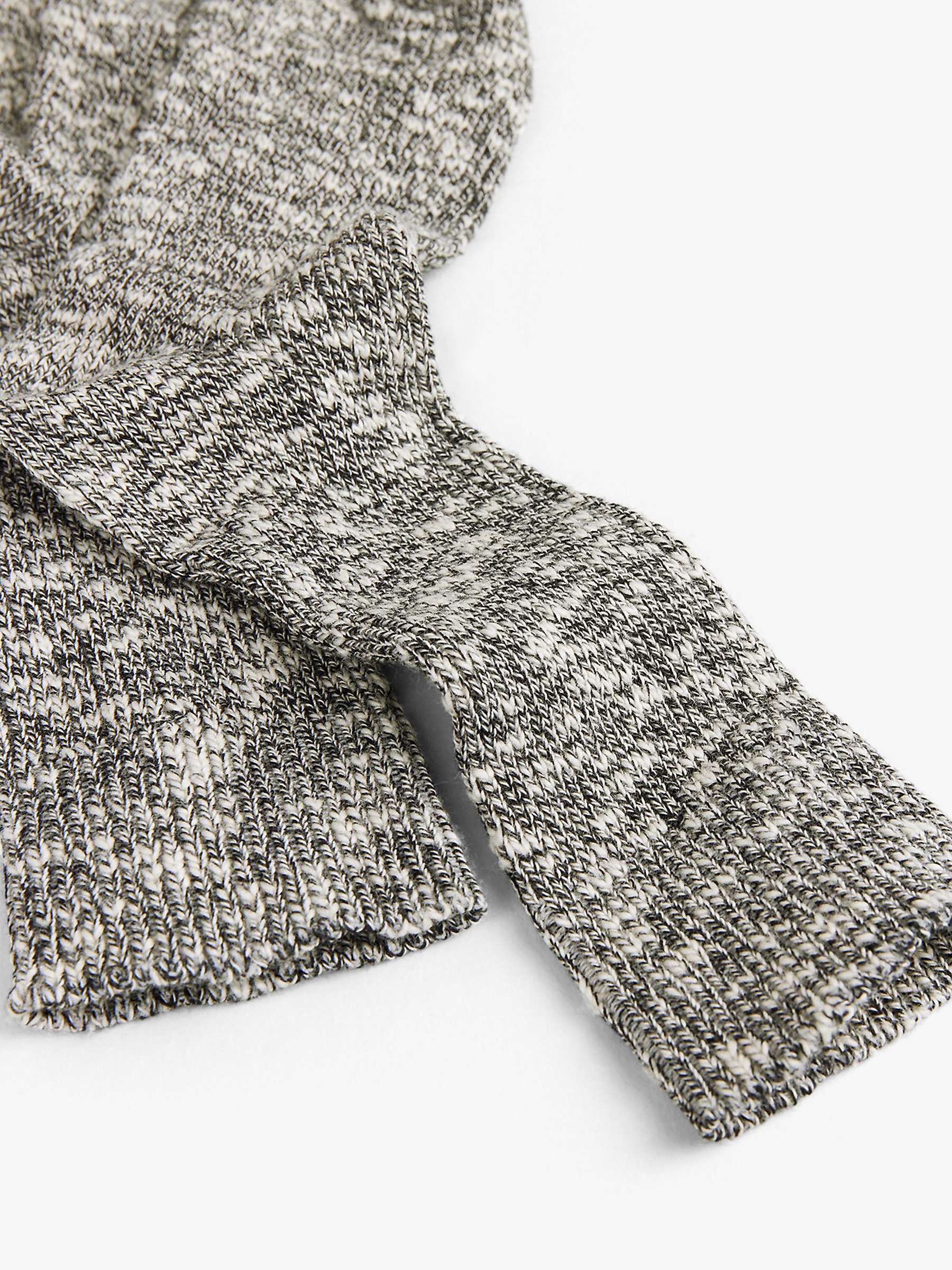 Buy HUSH Cali Cotton Twist Socks, Charcoal Online at johnlewis.com