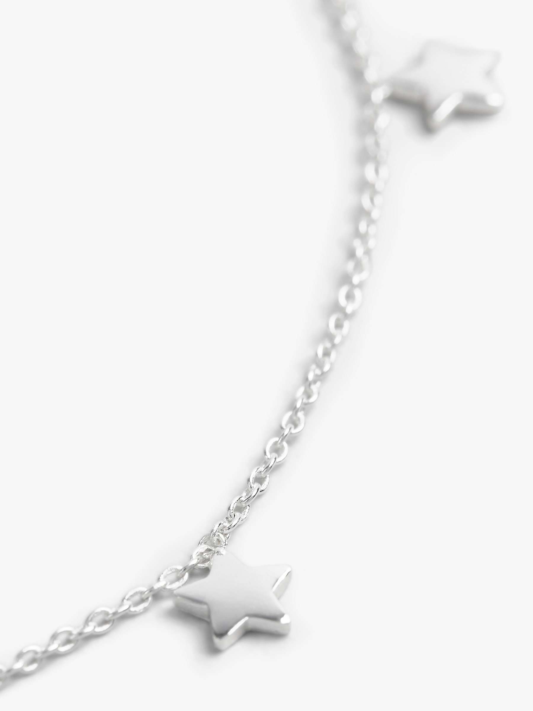 Buy HUSH Mini Multi Star Bracelet, Silver Online at johnlewis.com