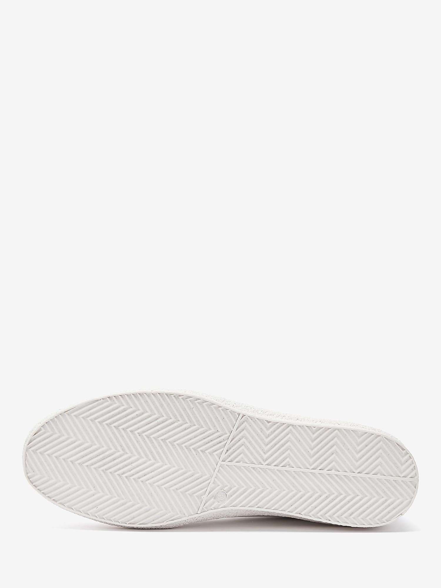 Buy Barbour International Felix Trainers, White Online at johnlewis.com